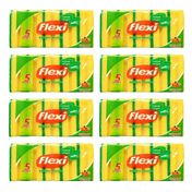 Flexi 8x5'li Oluklu Bulaşık Süngeri