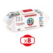 Flodex 8x100'lü Pratik Yuzey Temizleme Havlusu