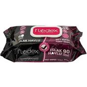 Flodex 90 Yaprak Islak Mendil