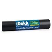 Florex 9 Adet Mavi Siyah 80x110 cm Dökk Ekonomik Jumbo Boy Çöp Torbası