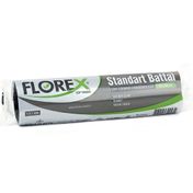 Florex Battal Boy 72x95 cm 10 Adet 24 Rulo Siyah Standart Çöp Poşeti