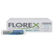 Florex Standart Orta Boy 55 x 60 cm 20 Adet x 50 Rulo Mavi Çöp Poşeti