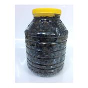 Gerekseal 3 kg Özel Taş Baskı Salamura Siyah Zeytin