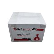Gnr Endüstriyel 2 Kat Siyah 400 gr 80x110 cm 10x20 Rulo Jumbo Çöp Poşeti