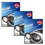 Gojo 3x250 gr Çamaşır Makinesi Kazan Temizleme Tozu