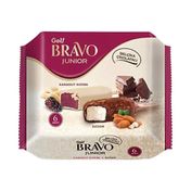 Golf Bravo Junior Karadut Badem 6'lı 360 ml Dondurma