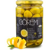 Görem Zeytin 400 gr Limon Dolgulu Yeşil Zeytin