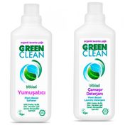 Green Clean 2x1 lt Bitkisel Çamaşır Yıkama Seti
