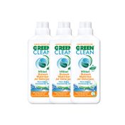 Green Clean 3x1000 ml Organik Portakal Yağlı Bitkisel Bulaşık Makinesi Jel Deterjanı