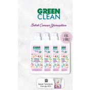 Green Clean 4x1 lt Bitkisel Çamaşır Yumuşatıcı
