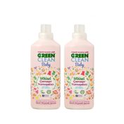 Green Clean Bebek Bitkisel 2x1000 ml Çamaşır Yumuşatıcı