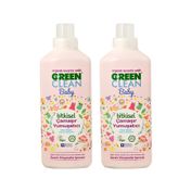 Green Clean Organik Lavanta Yağlı Baby 2x1000 ml Çamaşır Yumuşatıcısı