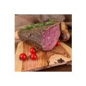 Gurmepark 500 gr Karabiberli Az Yağlı Katkısız Roastbeef Tütsülenmiş Dana Füme Et