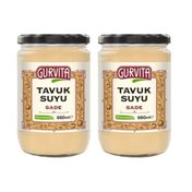 Gurvita 2x660 ml Sade Tavuk Suyu