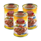 Hana 3x400 gr Bakla Konservesi