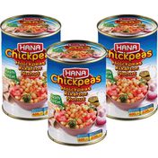 Hana 3x400 gr Haşlanmış Nohut Konservesi