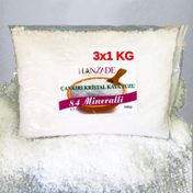 Hanzade Bitkisel 3 kg 84 Mineralli Çankırı Kristal Tane Kaya Tuzu