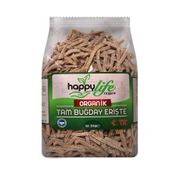 Happy Life 350 gr Organik Tam Buğday Erişte