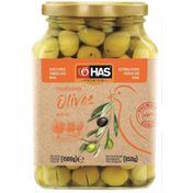 Has Premium 1.6 kg Kırma Yeşil Zeytin