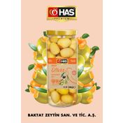 Has Premium 500 cc Portakal Dolgulu Yeşil Zeytin