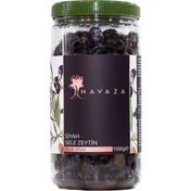 Havaza Siyah Sele Zeytin - 1000 gr