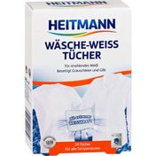 Heitmann 20'li Beyaz Çamaşır Temizleme Mendili