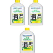 Heitmann 3x250 ml Kahve Makineları İçin Biyo Hızlı Kireç Çözücü Sıvı