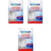Heitmann 3x30 gr Bulaşık Makinası Temizleyicisi ve Ekspres Hijyenik Kireç Sökücü
