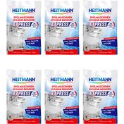 Heitmann 6x30 gr Bulaşık Makinası Temizleyicisi ve Ekspres Hijyenik Kireç Sökücü