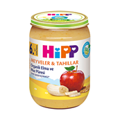Hipp 190 gr Organik Elma ve Muz Püresi