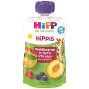 Hipp 6x100 gr Organik Orman Meyveli Şeftalili Elma Püresi