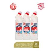 Hyper Hypo Beyaz Sabun 3x750 gr Ultra Çamaşır Suyu