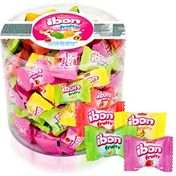Ibon 1 kg Sütlü Meyveli Şeker Silindir