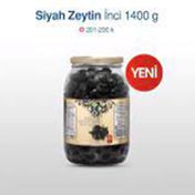 İnci 2 kg 381-460K Cam Siyah Zeytin