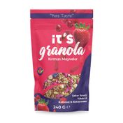 It's 240 gr Kırmızı Meyveli Granola