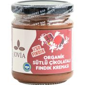 Jovia 200 gr Organik Sütlü Çikolatalı Fındık Kreması