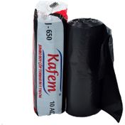 Kafem 5x10'lu 80x110 cm j650 Siyah Jumbo Boy Çöp Poşeti