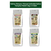 Kahve Dünyası 1x4 kg Yöresel Çekirdek Kahve Tanışma Paketi