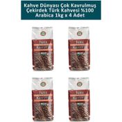 Kahve Dünyası 4x1 kg Çok Kavrulmuş Türk Kahvesi