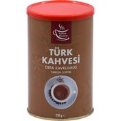Kahve Tiryakisi 250 gr Teneke Orta Kavrulmuş Türk Kahvesi
