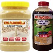Kalaycıoğlu 935 gr Bozkır Beyaz Tahin + 950 gr Kozalak Pekmezi