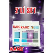 Kanz 2x3'lü Alman Mikrofiber Cam Bezi