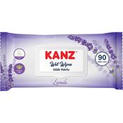 Kanz Lavanta Kokulu 90 Yaprak Islak Mendil