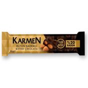 Karmen Bütün Bademli 80 gr Bitter Çikolata