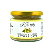 Karna Life 120 gr Doğal Yeşil Elma ve Limonlu Detoks Çayı
