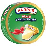 Karper 108 gr Biberli Yarım Yağlı Eritme Peynir