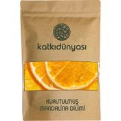 Katkı Dünyası 100 gr Kurutulmuş Mandalina Dilimi