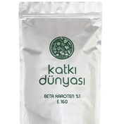 Katkı Dünyası E160 2,5 kg %1 Beta Karoten