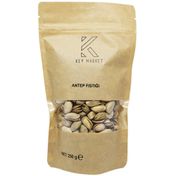 Key Market 2x250 gr Doğal Kavrulmuş Kabuklu Tuzlu Ana Çıtlak Taze Antep Fıstığı