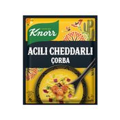 Knor 74 gr Acılı Cheddarlı Çorba